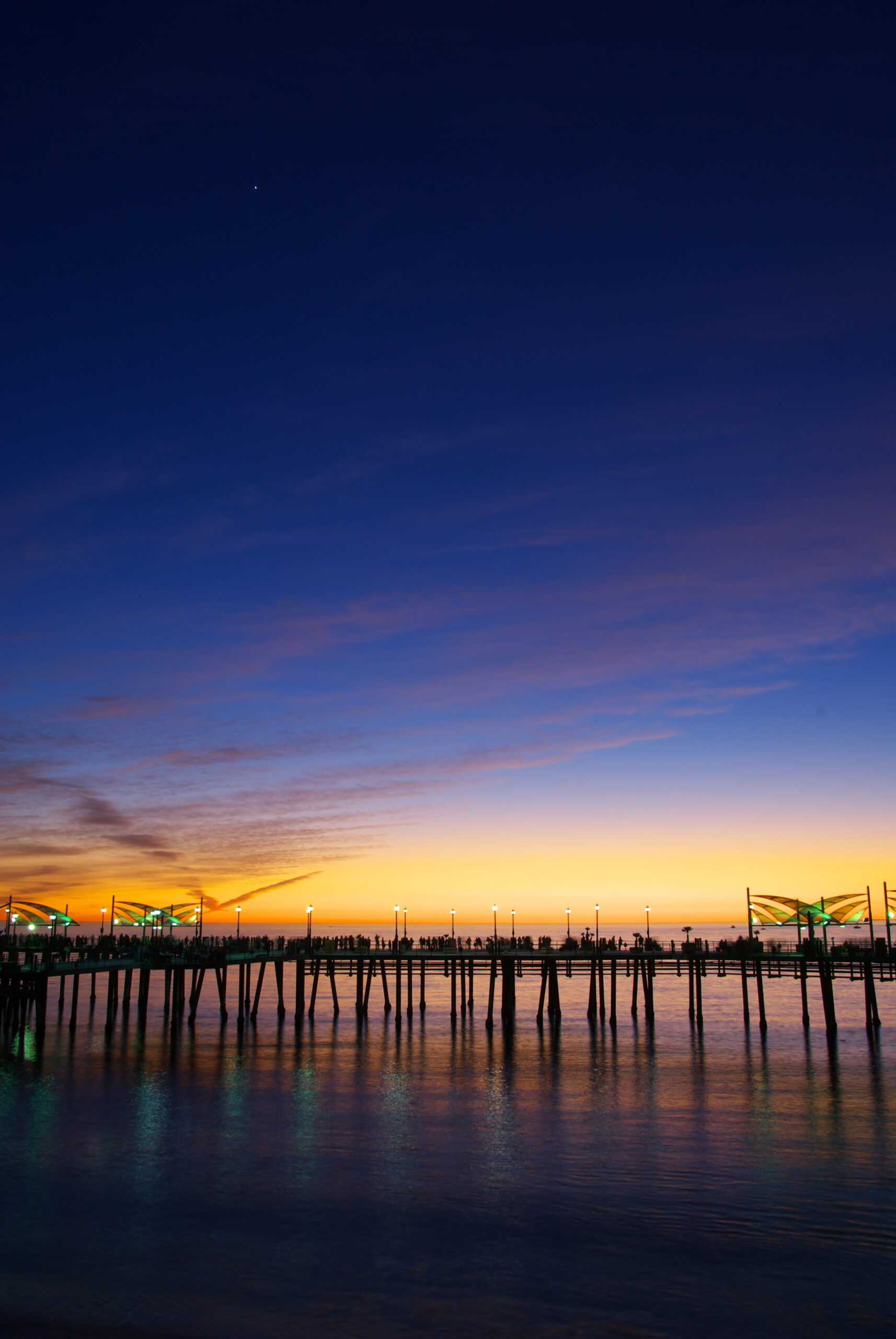 Sunset,At,Redondo,Beach,United,States