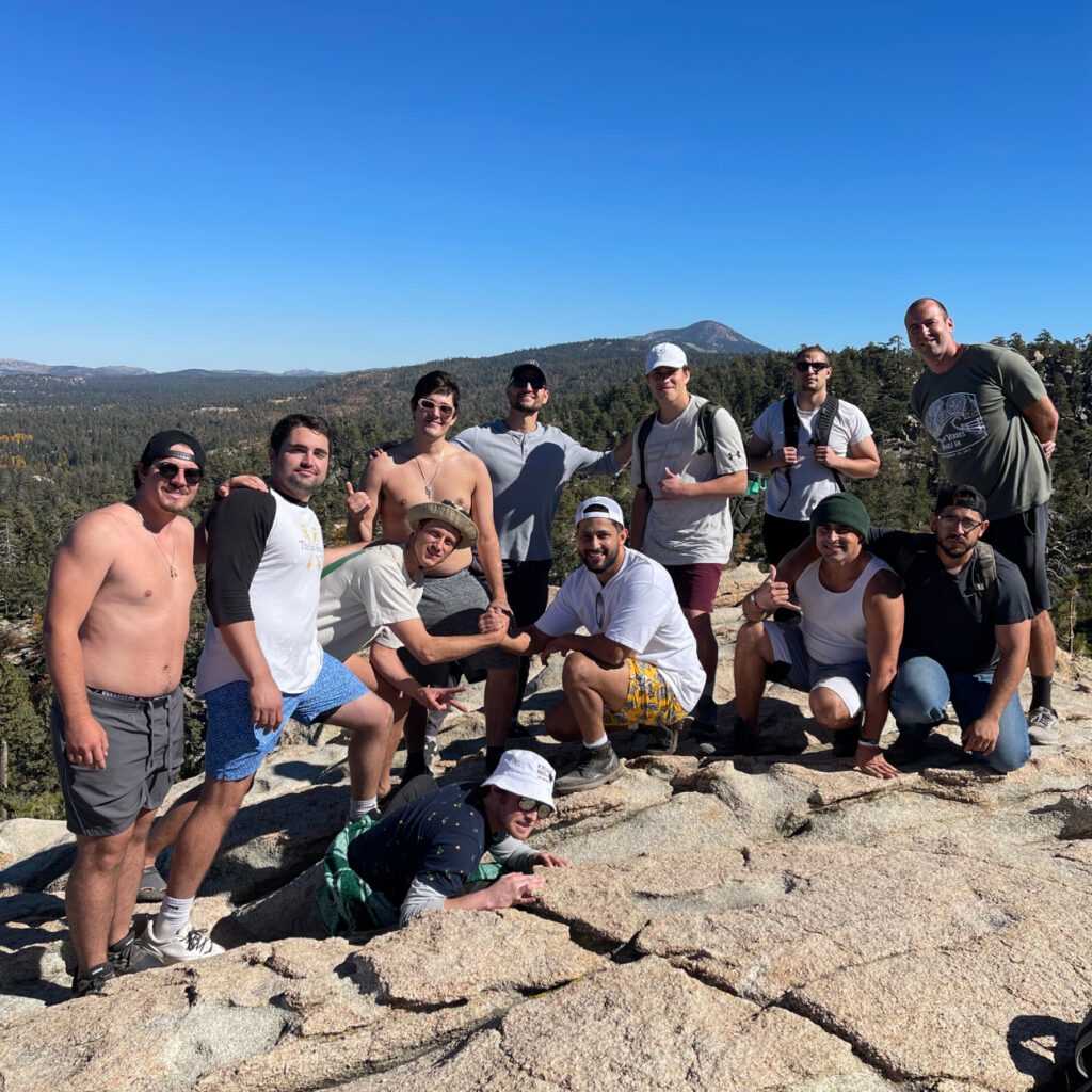 The Last House Sober Living goes for a hike in Los Angeles for a saturday house event.